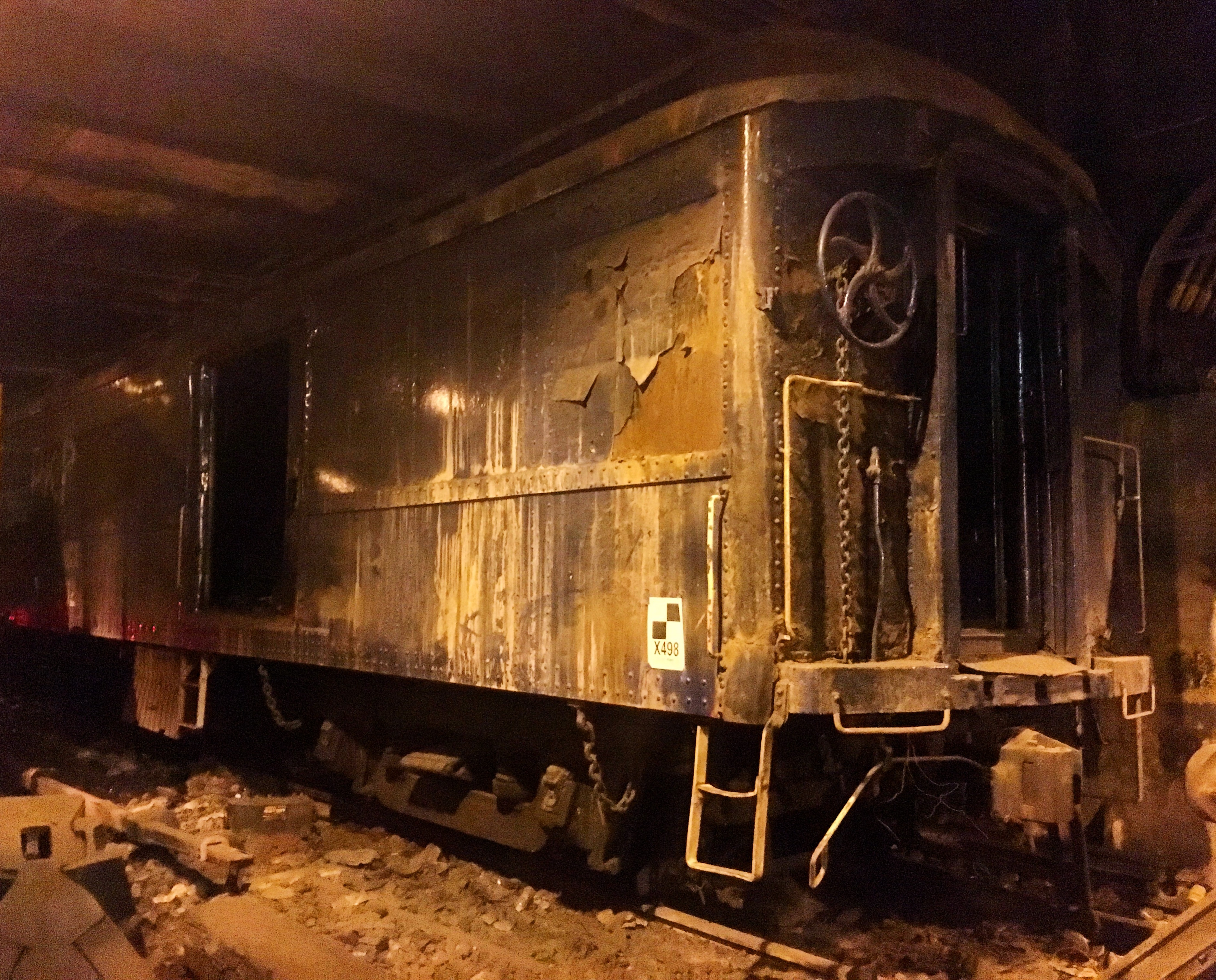 FDR train car